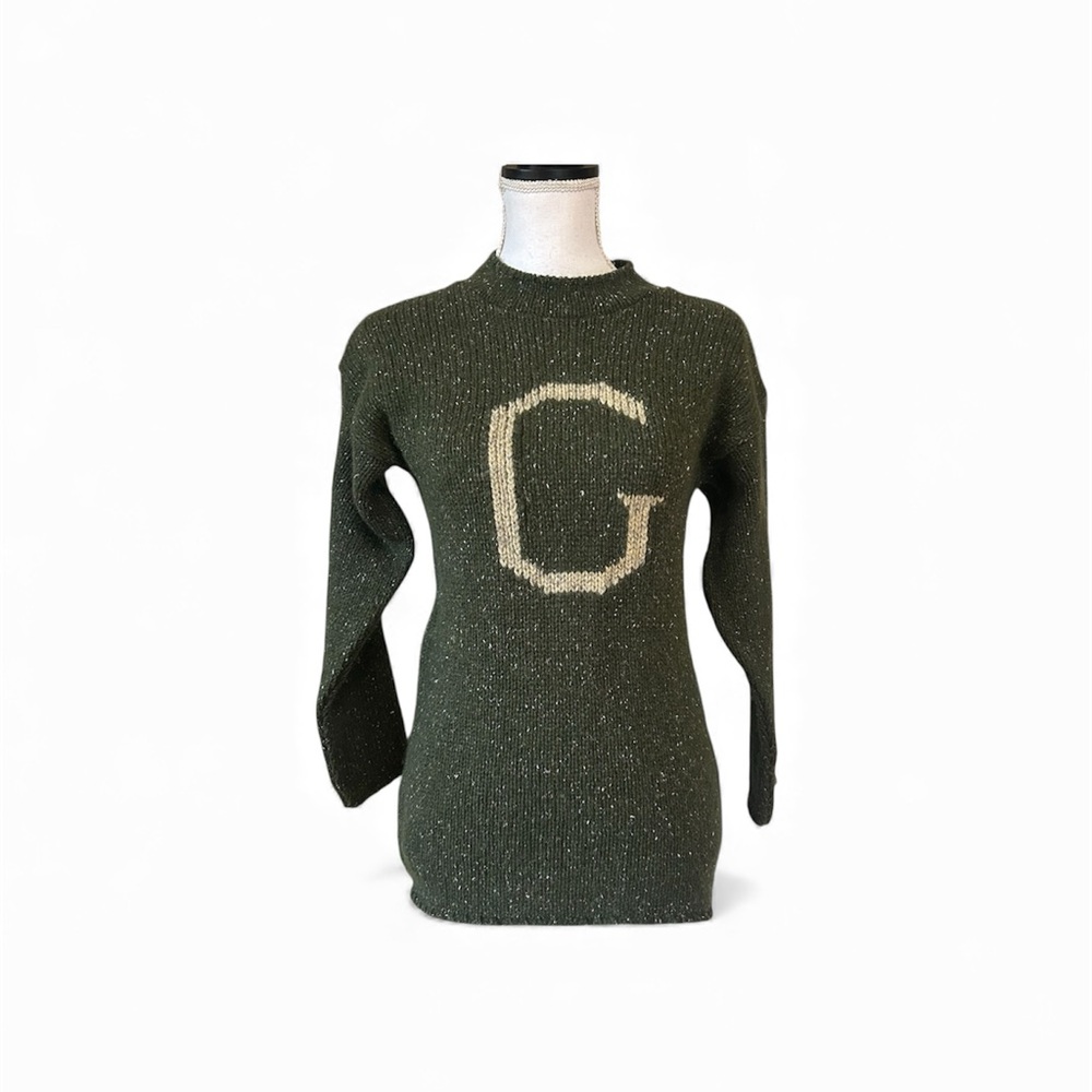 Harry Potter Green G Weasley Sweater Scotland Wool Green XS Warner Bros Studio